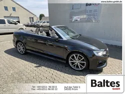 Mythosschwarz Gebraucht 2016 Audi A3 Cabriolet S-Line Cabrio | 16.850 € (Fairer Preis)