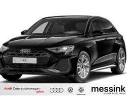 Mythosschwarz metallic Gebraucht 2025 Audi A3 Sportback S-Line Limousine | 36.450 € (Guter Preis)