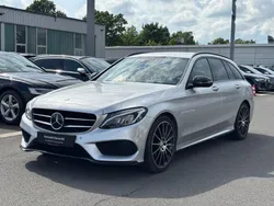 Silber Gebraucht 2015 Mercedes C180 AMG line Kombi | 19.290 € (Etwas zu teuer)