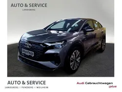 Grau Gebraucht 2022 Audi Q4 Sportback e-tron Sport SUV | 35.490 € (Guter Preis)
