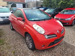 Rot Gebraucht 2006 Nissan Micra C+C Premium Edition Cabrio | 1.680 € (Fairer Preis)