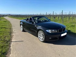 Schwarz Gebraucht 2008 BMW 120 Cabriolet M Sport Cabrio | 10.600 € (Etwas zu teuer)