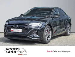 Schwarz Gebraucht 2023 Audi Q8 Sportback e-tron S-Line SUV | 52.779 € (Fairer Preis)