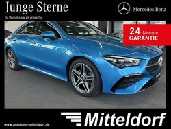Lack hyperblau Gebraucht 2023 Mercedes CLA200 Advanced Plus Coupé | 36.660 € (Fairer Preis)