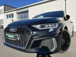 Mythosschwarz Gebraucht 2022 Audi A3 Sportback S-Line Limousine | 26.460 € (Guter Preis)