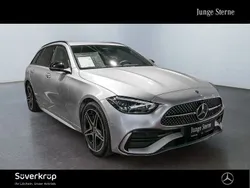 Silber Gebraucht 2023 Mercedes C300e AMG Kombi | 44.990 € (Superpreis)