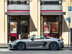 Silber Gebraucht 2024 Porsche 718 Spyder Cabrio | 173.890 € (Guter Preis)