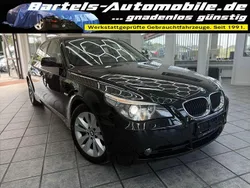 Black sapphire metallic Gebraucht 2005 BMW 525 Advantage Limousine | 7.440 € (Teuer)