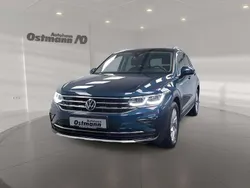 Nightshade blue Gebraucht 2021 VW Tiguan Elegance SUV | 30.864 € (Fairer Preis)