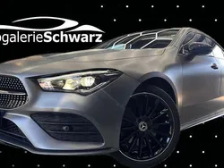 Designo mountaingrau magno mat Gebraucht 2023 Mercedes CLA250e AMG Limousine | 37.100 € (Etwas zu teuer)