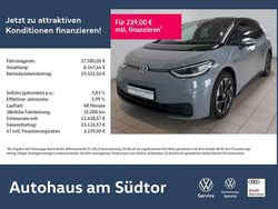 Mondsteingrau/schwarz Gebraucht 2023 VW ID.3 Pro Performance Kleinwagen | 27.580 € (Fairer Preis)