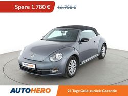 Grau Gebraucht 2015 VW Beetle Exclusive Cabrio | 14.970 € (Guter Preis)