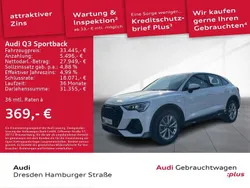Ibisweiß Gebraucht 2022 Audi Q3 Sportback Design SUV | 33.445 € (Guter Preis)