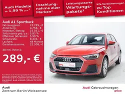 Progressivrot metallic Gebraucht 2024 Audi A1 Sportback Advanced Plus Kleinwagen | 23.789 € (Fairer Preis)