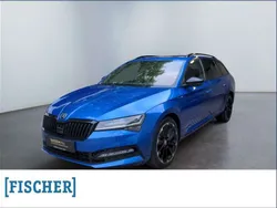 Blau Gebraucht 2021 Skoda Superb SportLine Kombi | 36.770 € (Fairer Preis)