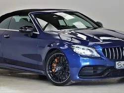 Blau Gebraucht 2021 Mercedes C63S AMG AMG Cabrio | 79.999 €
