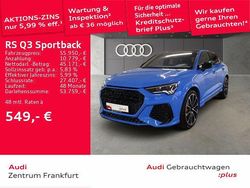 Turboblau Gebraucht 2023 Audi RS Q3 Sportback Ambiente SUV | 55.950 € (Superpreis)