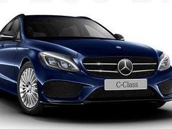 Blau Gebraucht 2015 Mercedes C250 AMG line Limousine | 14.799 € (Fairer Preis)