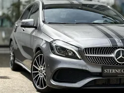Grau Gebraucht 2017 Mercedes A200 Limousine | 15.900 € (Fairer Preis)