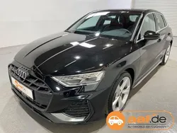Schwarz Gebraucht 2024 Audi A3 Sportback S-Line Limousine | 34.950 € (Superpreis)