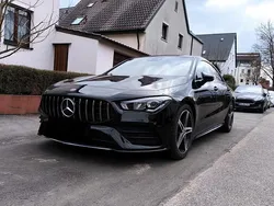 Schwarz Gebraucht 2022 Mercedes CLA200 AMG line Coupé | 32.000 € (Fairer Preis)