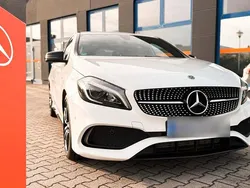 Weiß Gebraucht 2018 Mercedes A180 AMG line Limousine | 18.500 € (Teuer)