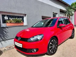 Rot Gebraucht 2010 VW Golf VI Team Kleinwagen | 6.999 € (Etwas zu teuer)
