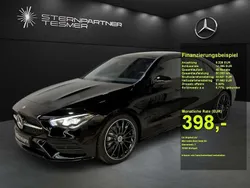 Schwarz Gebraucht 2023 Mercedes CLA200 AMG Coupé | 36.470 € (Etwas zu teuer)