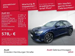 Navarrablau metallic Gebraucht 2024 Audi Q3 S-Line SUV | 37.890 € (Guter Preis)
