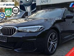 Carbonschwarz metallic Gebraucht 2021 BMW 530e M Sport Kombi | 31.750 € (Fairer Preis)