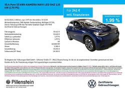 Blau Gebraucht 2025 VW ID.4 Pure SUV | 33.411 € (Fairer Preis)