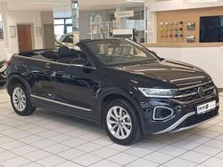 Schwarz Gebraucht 2024 VW T-Roc Cabriolet Style Cabrio | 24.190 € (Guter Preis)