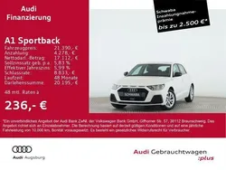 Weiß Gebraucht 2023 Audi A1 Sportback Advanced Plus Kleinwagen | 21.390 € (Fairer Preis)