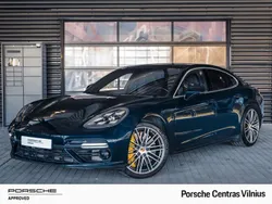 Blau Gebraucht 2017 Porsche Panamera Turbo Limousine | 62.911 € (Superpreis)