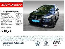 Deep black perleffekt Gebraucht 2022 VW Tiguan Allspace R-line SUV | 36.950 € (Fairer Preis)