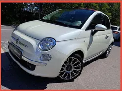 Bianco gioioso/perla/nuvola (metallic) Gebraucht 2012 Fiat 500C Lounge Cabrio | 6.999 € (Fairer Preis)