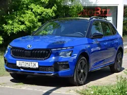 Blue / black Gebraucht 2024 Skoda Kamiq Monte Carlo SUV | 26.680 € (Etwas zu teuer)