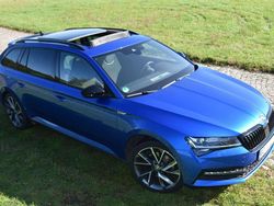 Blau Gebraucht 2023 Skoda Superb SportLine Kombi | 39.500 € (Fairer Preis)
