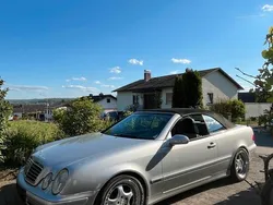 Silber Gebraucht 2000 Mercedes CLK200 Avantgarde Cabrio | 8.500 € (Teuer)