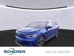 Blau (metallic) Gebraucht 2021 VW ID.4 Pro Performance SUV | 28.980 € (Fairer Preis)