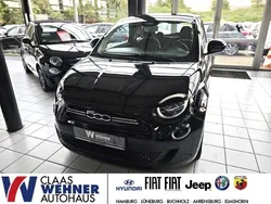 Onyx schwarz) (schwarz Gebraucht 2021 Fiat 500e Action Kleinwagen | 10.780 € (Fairer Preis)
