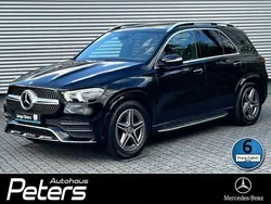 Schwarz Gebraucht 2021 Mercedes GLE580 AMG line SUV | 78.880 € (Etwas zu teuer)