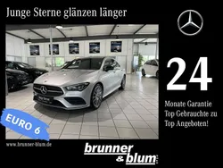 Iridiumsilber Gebraucht 2023 Mercedes CLA200 AMG Coupé | 37.990 € (Fairer Preis)
