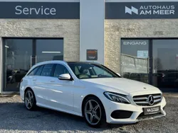 Weiß Gebraucht 2018 Mercedes C200 AMG line Kombi | 17.999 € (Guter Preis)