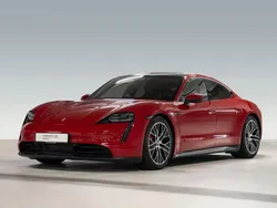 Rot Gebraucht 2023 Porsche Taycan 4S Sport Limousine | 83.900 € (Etwas zu teuer)