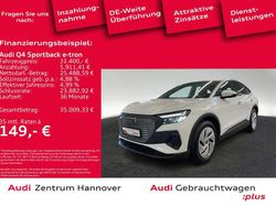 2y gletscherweiß metallic Gebraucht 2022 Audi Q4 e-tron SUV | 31.400 € (Guter Preis)
