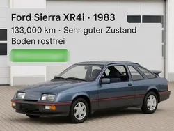 Blau Gebraucht 1983 Ford Sierra Coupé | 13.500 €