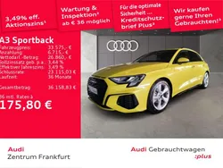 Pythongelb metallic Gebraucht 2024 Audi A3 S-Line Limousine | 33.575 € (Guter Preis)