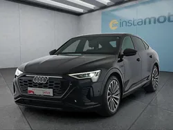 Schwarz Gebraucht 2023 Audi Q8 e-tron S-Line SUV | 54.299 € (Guter Preis)