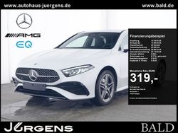 Weiss digitalweiss metallic Gebraucht 2024 Mercedes A250 AMG Limousine | 33.880 € (Fairer Preis)